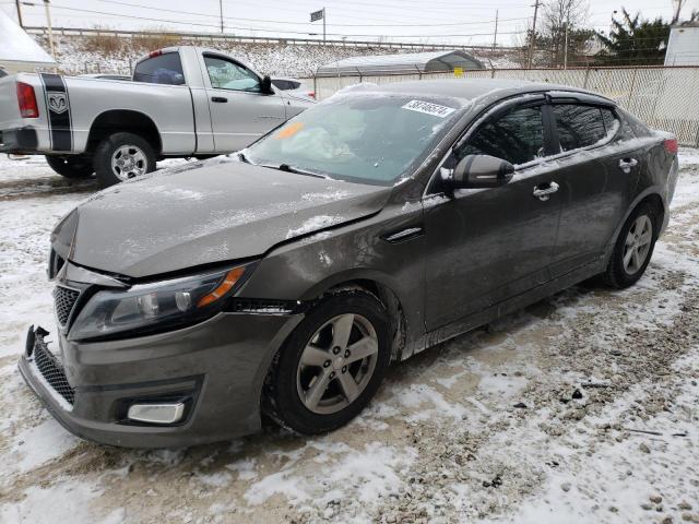 5XXGM4A78EG328097 - 2014 KIA OPTIMA LX GRAY photo 1