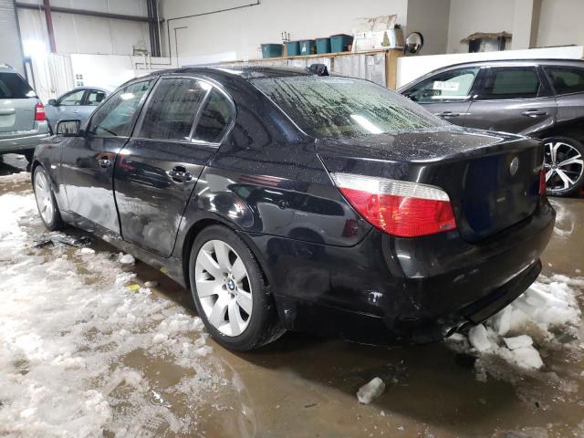 WBANA73505B814340 - 2005 BMW 530 I BLACK photo 2