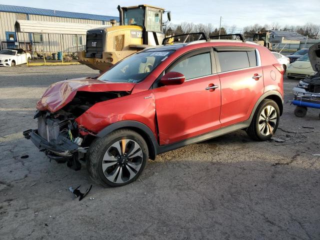 KNDPCCA67D7366075 - 2013 KIA SPORTAGE SX RED photo 1