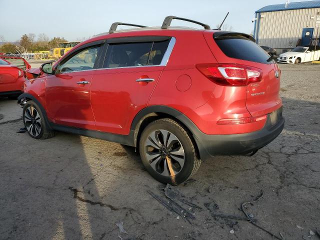 KNDPCCA67D7366075 - 2013 KIA SPORTAGE SX RED photo 2