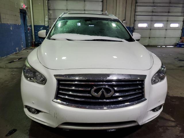 5N1CL0MN1EC513656 - 2014 INFINITI QX60 HYBRID WHITE photo 5