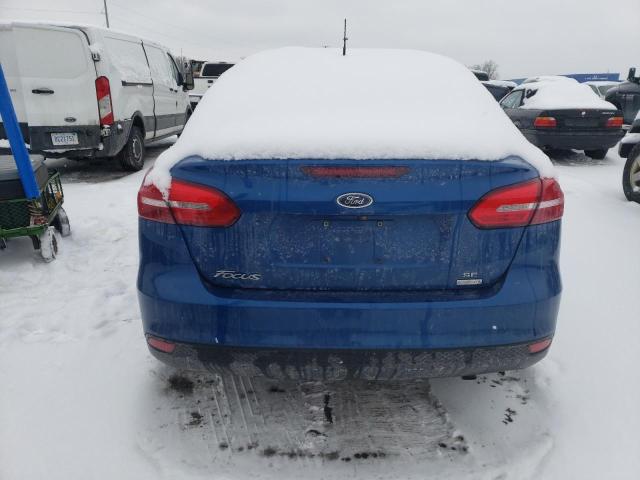 1FADP3FE5JL286404 - 2018 FORD FOCUS SE BLUE photo 6