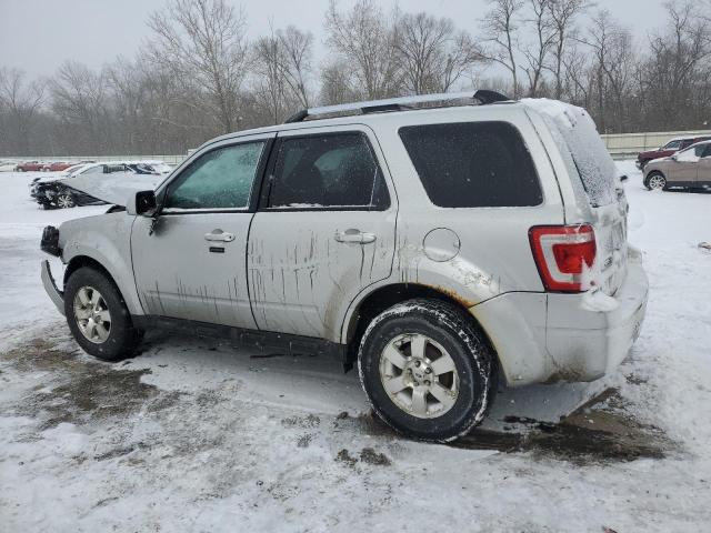 1FMCU9EGXCKB56563 - 2012 FORD ESCAPE LIMITED SILVER photo 2