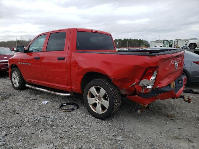 1C6RD6KT4CS333940 - 2012 DODGE RAM 1500 ST RED photo 2