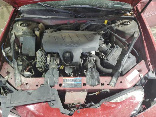 2G2WP552681127207 - 2008 PONTIAC GRAND PRIX RED photo 11