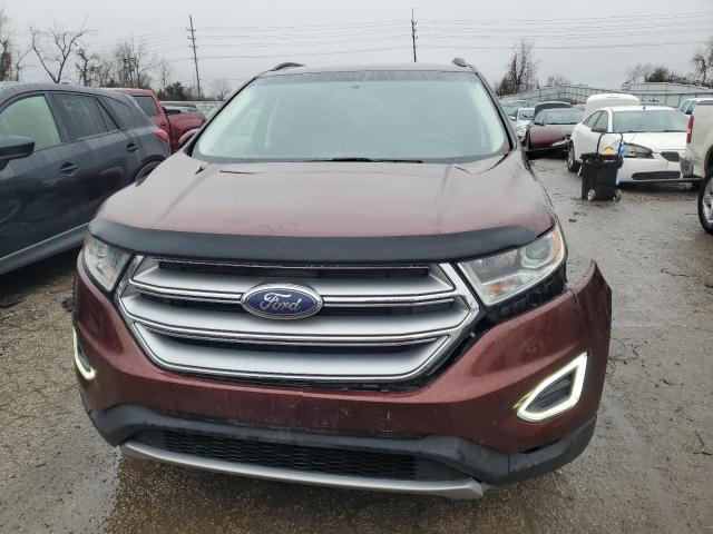 2FMTK3J98FBB04406 - 2015 FORD EDGE SEL BROWN photo 5