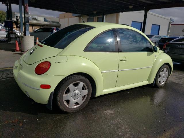 3VWCD21C11M472662 - 2001 VOLKSWAGEN NEW BEETLE GLS GREEN photo 3