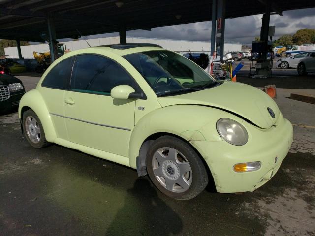 3VWCD21C11M472662 - 2001 VOLKSWAGEN NEW BEETLE GLS GREEN photo 4