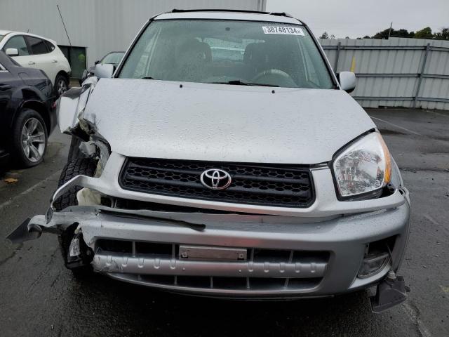 JTEHH20VX10046869 - 2001 TOYOTA RAV4 SILVER photo 5