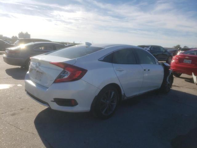 JHMFC1F7XKX000334 - 2019 HONDA CIVIC EXL თეთრი ფოტო 3