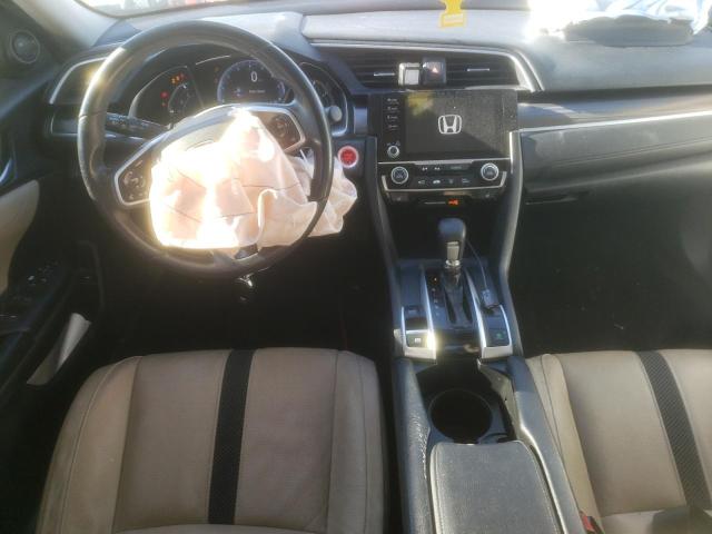 JHMFC1F7XKX000334 - 2019 HONDA CIVIC EXL თეთრი ფოტო 8