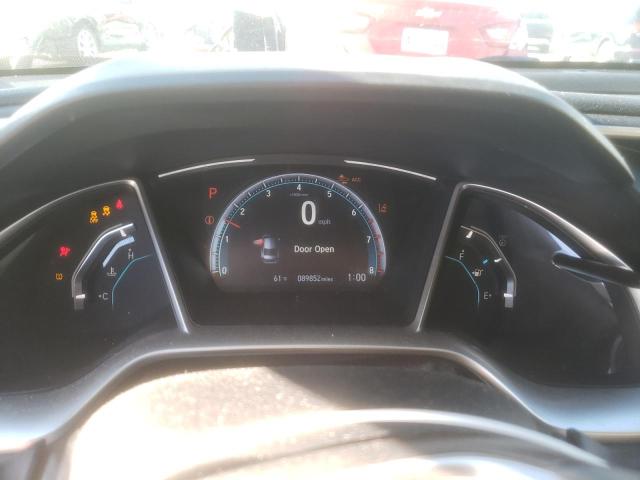 JHMFC1F7XKX000334 - 2019 HONDA CIVIC EXL თეთრი ფოტო 9