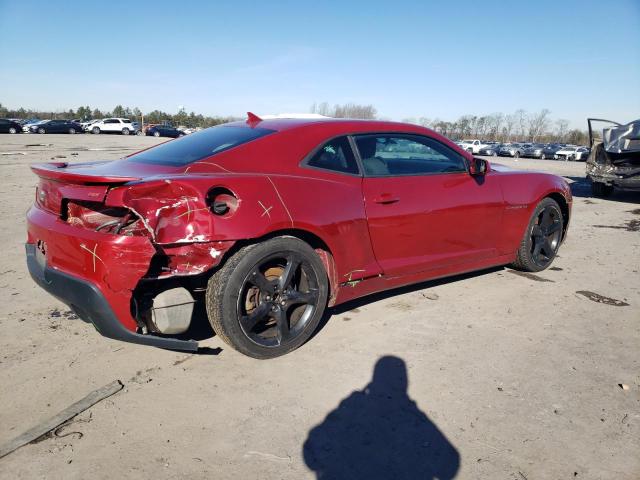 2G1FC1E32F9105267 - 2015 CHEVROLET CAMARO LT RED photo 3