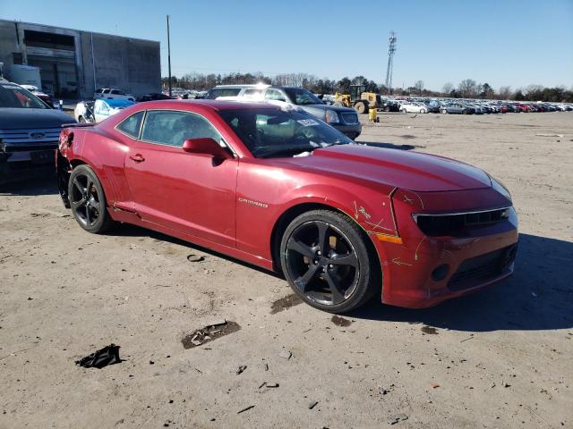 2G1FC1E32F9105267 - 2015 CHEVROLET CAMARO LT RED photo 4