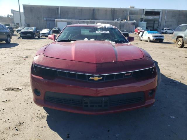 2G1FC1E32F9105267 - 2015 CHEVROLET CAMARO LT RED photo 5