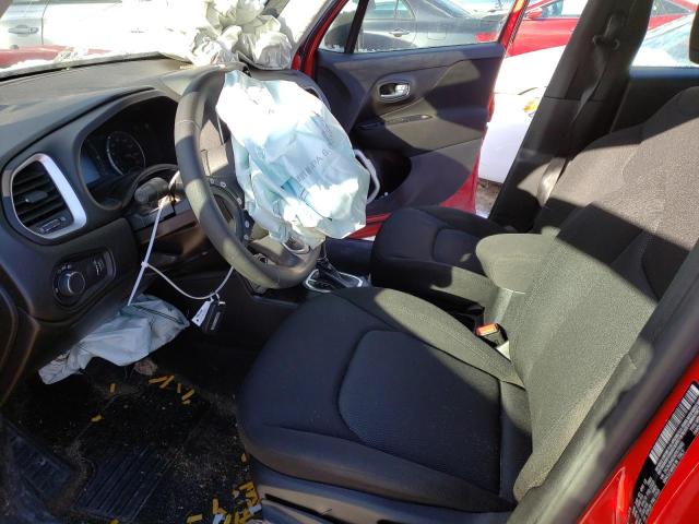 ZACNJBAB3KPK78903 - 2019 JEEP RENEGADE SPORT Կարմիր լուսանկար 7