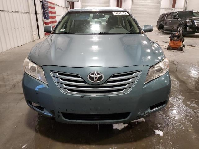 4T1BE46K99U825384 - 2009 TOYOTA CAMRY BASE BLUE photo 5