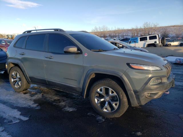 1C4PJMBS2EW255237 - 2014 JEEP CHEROKEE TRAILHAWK GRAY photo 4