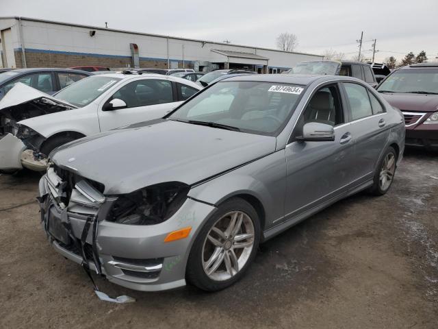 WDDGF8AB9EG208197 - 2014 MERCEDES-BENZ C 300 4MATIC GRAY photo 1