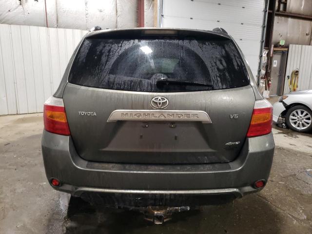 JTEES41A382044066 - 2008 TOYOTA HIGHLANDER GREEN photo 6