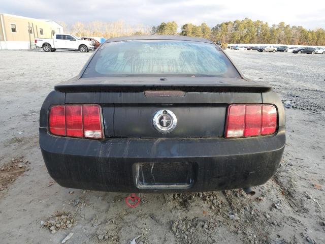 1ZVFT80N855128506 - 2005 FORD MUSTANG BLACK photo 6