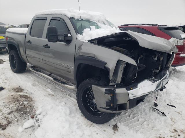 2GCEK13M271626989 - 2007 CHEVROLET SILVERADO K1500 CREW CAB GRAY photo 4