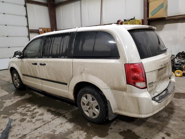 2C4RDGBG0DR533220 - 2013 DODGE GRAND CARA SE WHITE photo 2