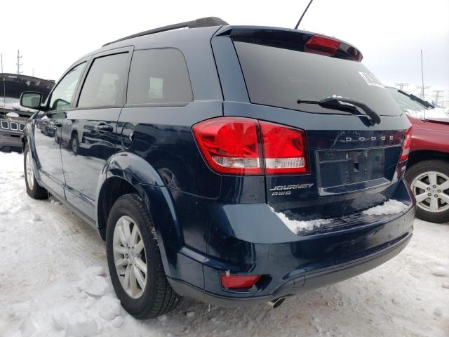 3C4PDDBG5ET161605 - 2014 DODGE JOURNEY SXT BLUE photo 2