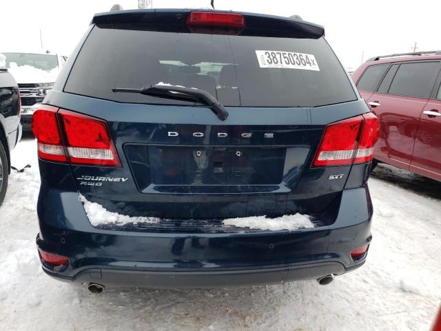 3C4PDDBG5ET161605 - 2014 DODGE JOURNEY SXT BLUE photo 6