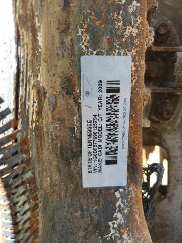 1G6DF577690125794 - 2009 CADILLAC CTS BURN photo 12