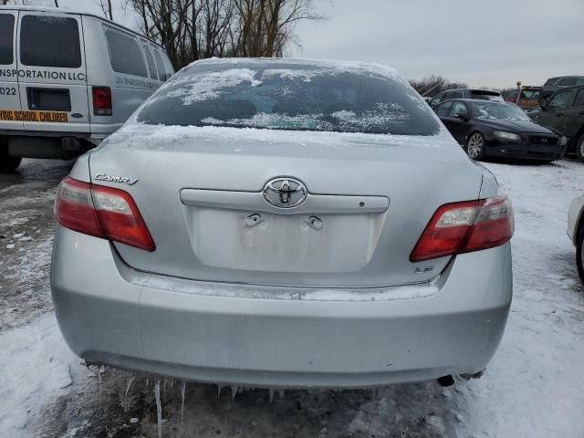 4T1BE46K77U541085 - 2007 TOYOTA CAMRY CE SILVER photo 6