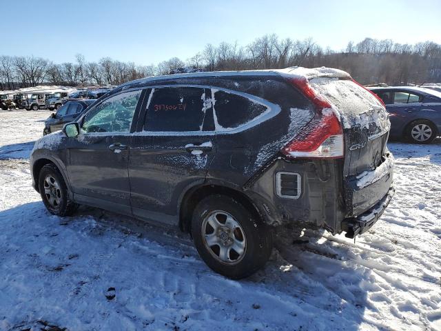 5J6RM4H7XDL072729 - 2013 HONDA CR-V EXL BROWN photo 2