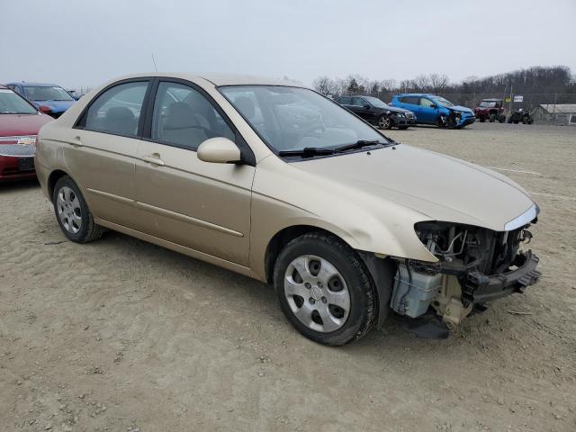 KNAFE221595665874 - 2009 KIA SPECTRA EX GOLD photo 4