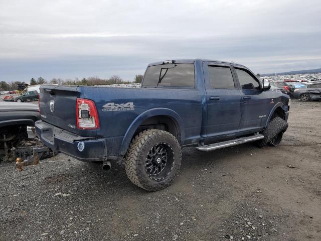 3C6UR5FL7KG599099 - 2019 RAM 2500 LARAMIE BLUE photo 3