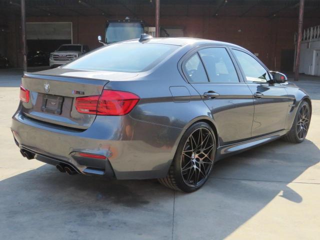 WBS8M9C50J5L00959 - 2018 BMW M3 GRAY photo 3