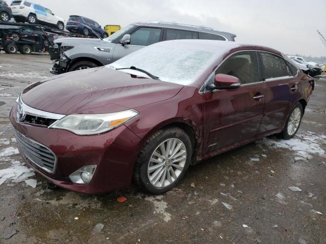 4T1BD1EB8FU048291 - 2015 TOYOTA AVALON HYBRID BURGUNDY photo 1