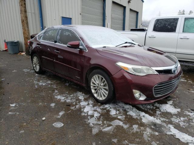 4T1BD1EB8FU048291 - 2015 TOYOTA AVALON HYBRID BURGUNDY photo 4