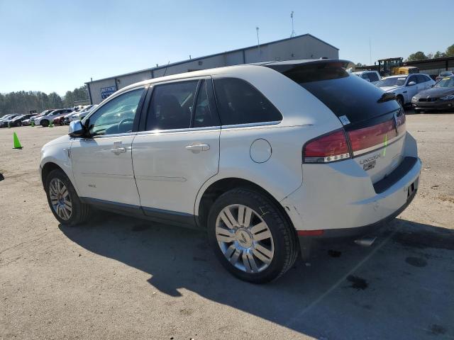 2LMDU88C08BJ12570 - 2008 LINCOLN MKX WHITE photo 2