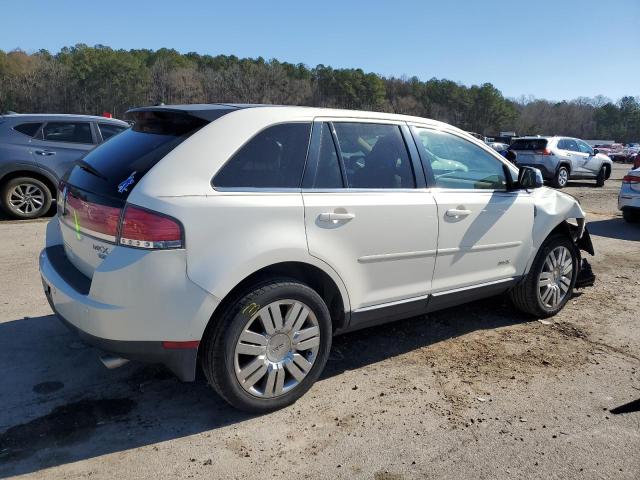 2LMDU88C08BJ12570 - 2008 LINCOLN MKX WHITE photo 3