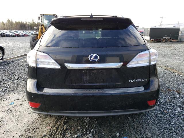 JTJBC1BA3B2042727 - 2011 LEXUS RX 450 BLACK photo 6