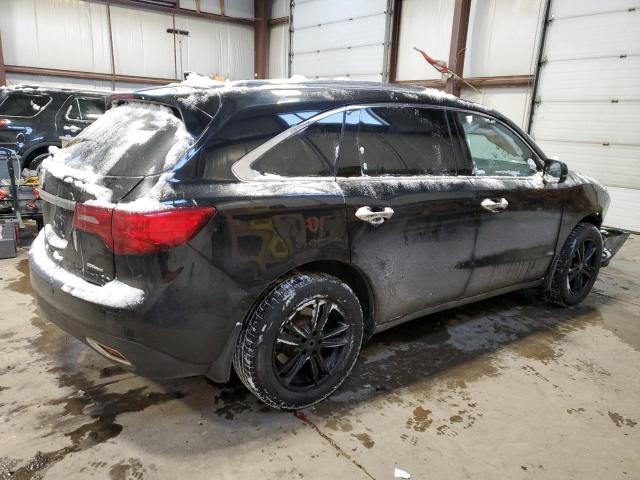 5FRYD4H86EB507002 - 2014 ACURA MDX ADVANCE BLACK photo 3