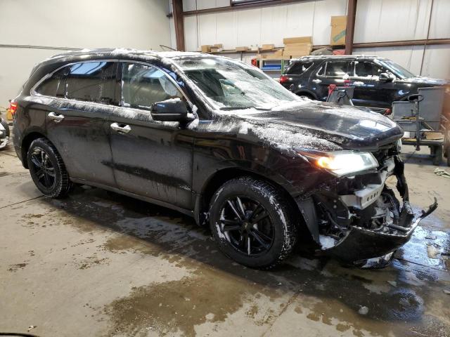 5FRYD4H86EB507002 - 2014 ACURA MDX ADVANCE BLACK photo 4