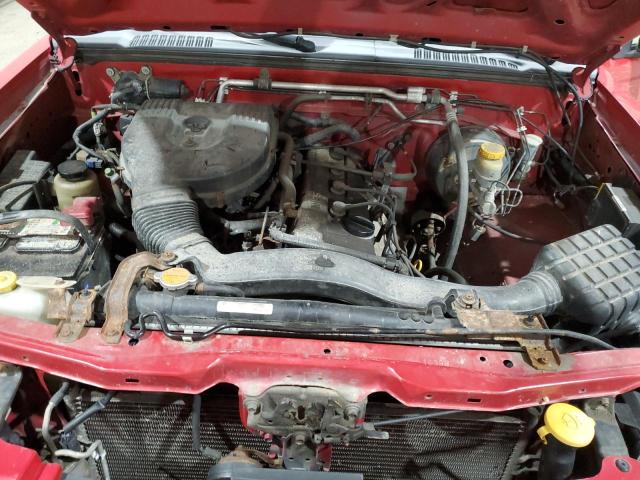 1N6DD26S11C393207 - 2001 NISSAN FRONTIER KING CAB XE RED photo 11