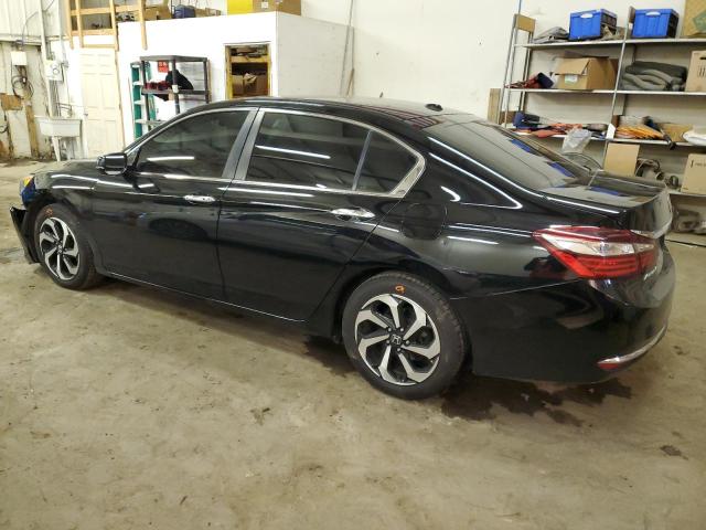 1HGCR2F81GA037186 - 2016 HONDA ACCORD EXL BLACK photo 2