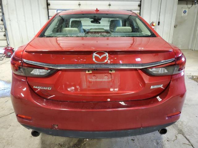 JM1GJ1W5XG1436475 - 2016 MAZDA 6 GRAND TOURING RED photo 6