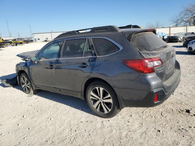 4S4BSANC8J3344201 - 2018 SUBARU OUTBACK 2.5I LIMITED CHARCOAL photo 2