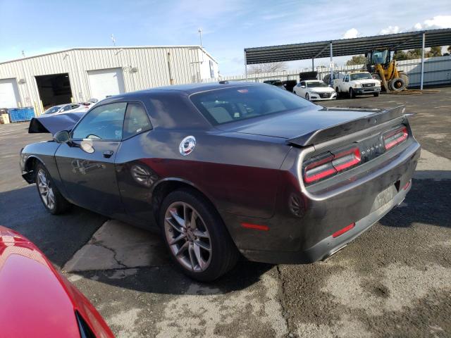 2C3CDZKG5MH677583 - 2021 DODGE CHALLENGER GT GRAY photo 2