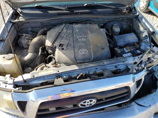 3TMJU62N76M013855 - 2006 TOYOTA TACOMA DOUBLE CAB PRERUNNER SILVER photo 11