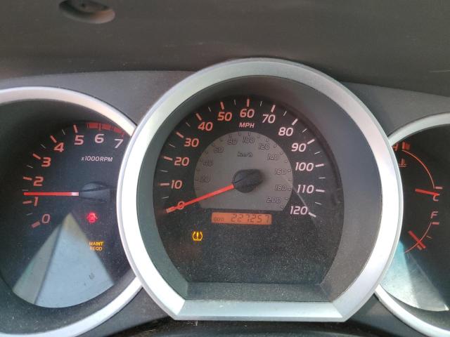 3TMJU62N76M013855 - 2006 TOYOTA TACOMA DOUBLE CAB PRERUNNER SILVER photo 9