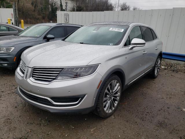 2LMPJ8LP3GBL56650 - 2016 LINCOLN MKX RESERVE فضي صورة 1